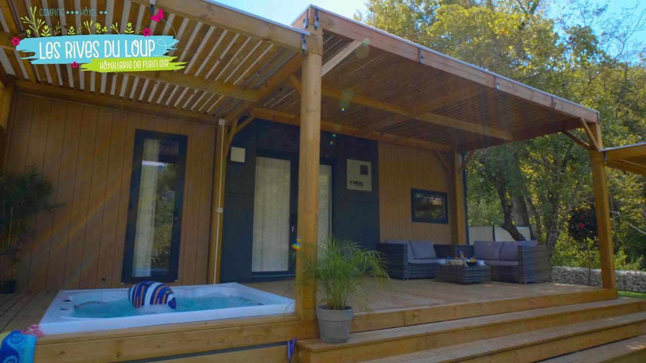 Camping Hotel Les Rives Du Loup Tourrettes-sur-Loup Luaran gambar
